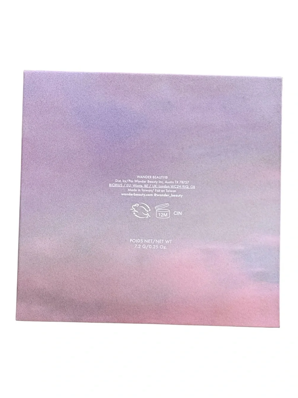 WANDER BEAUTY In The Clouds Eyeshadow Palette Full Size NIB